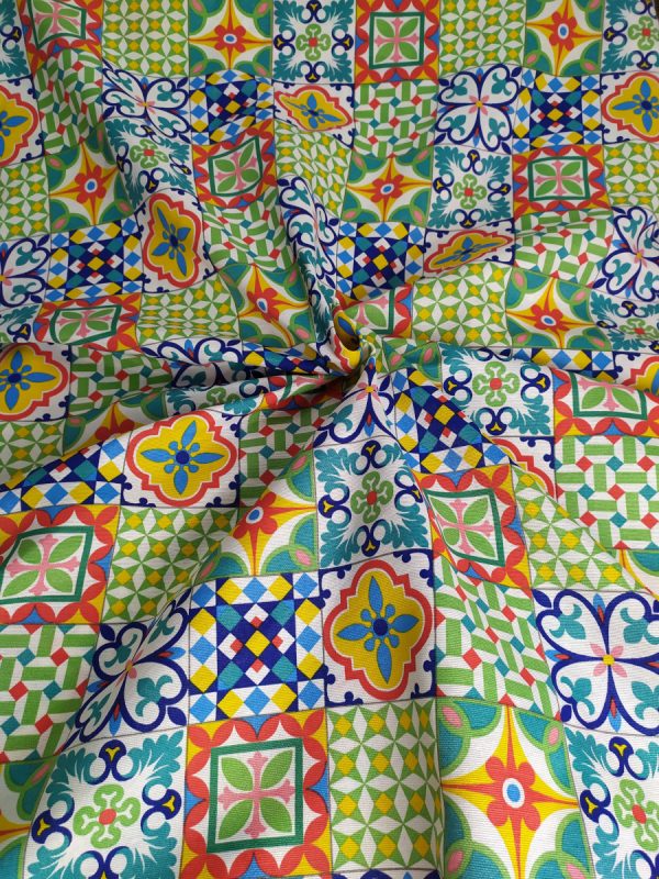 Tappezzeria in Cotone Stampato cm 280x280 - immagine 3