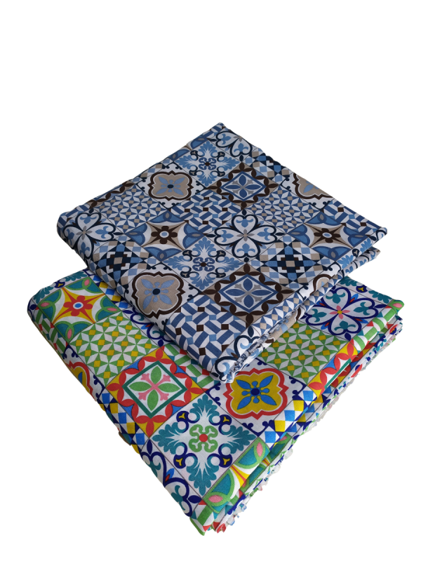 Tappezzeria in Cotone Stampato cm 280x280