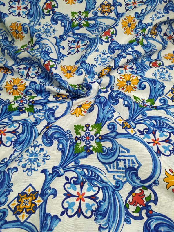 Tappezzeria in Cotone Stampato cm 280x280 - immagine 2