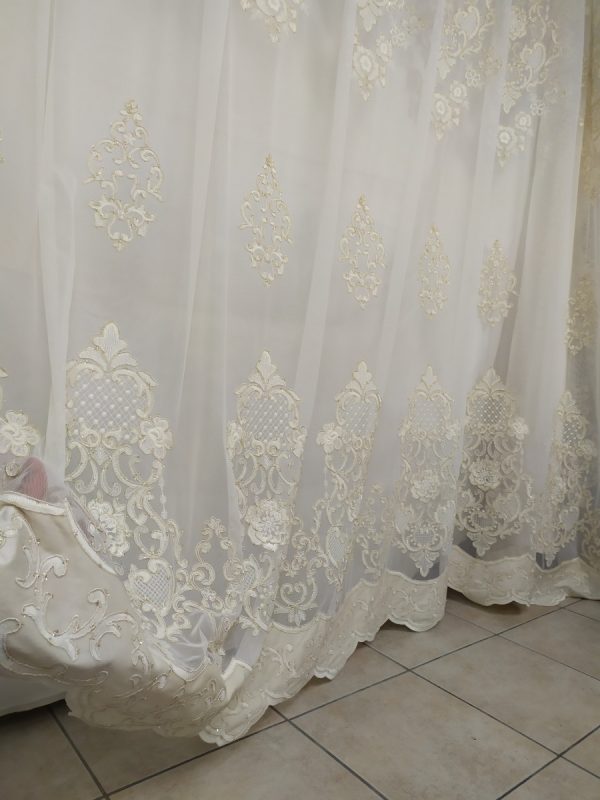Tenda a Metro in Tulle con Base Orlata Altezza 3 Metri - immagine 3