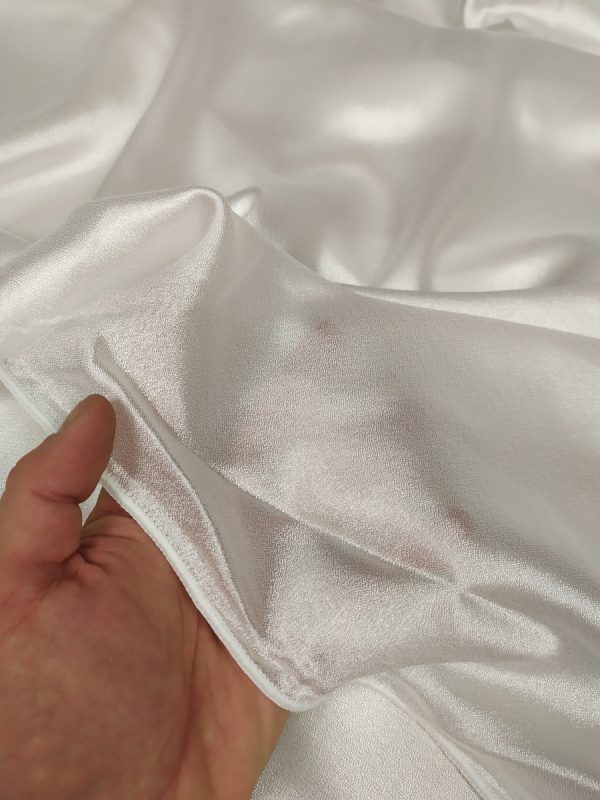 Tenda a Metro in Misto Seta base Piombata Altezza 3,20 Metri Bianco - immagine 5
