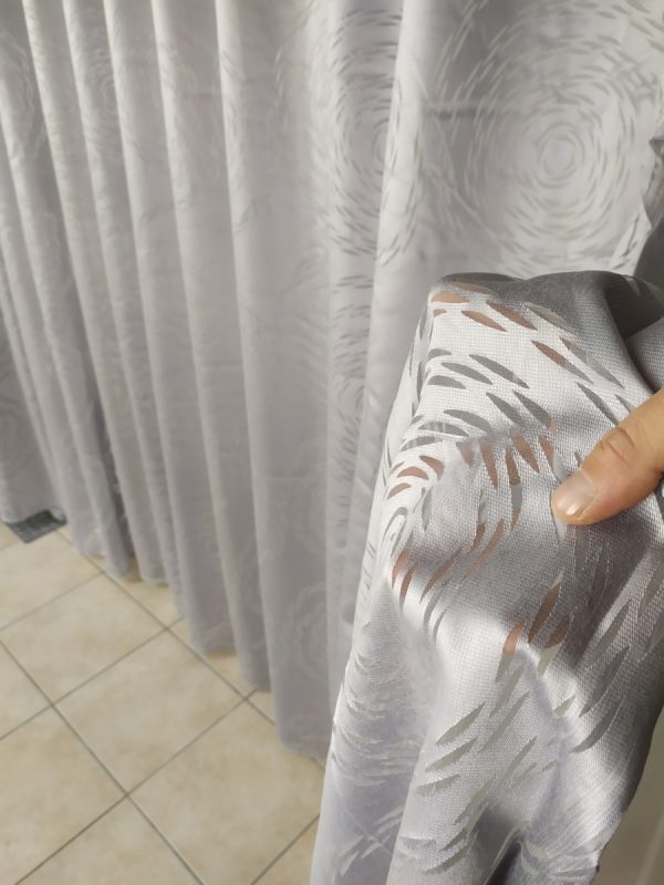 Tenda a Metro in Devorè Base Piombata Grigio - immagine 10