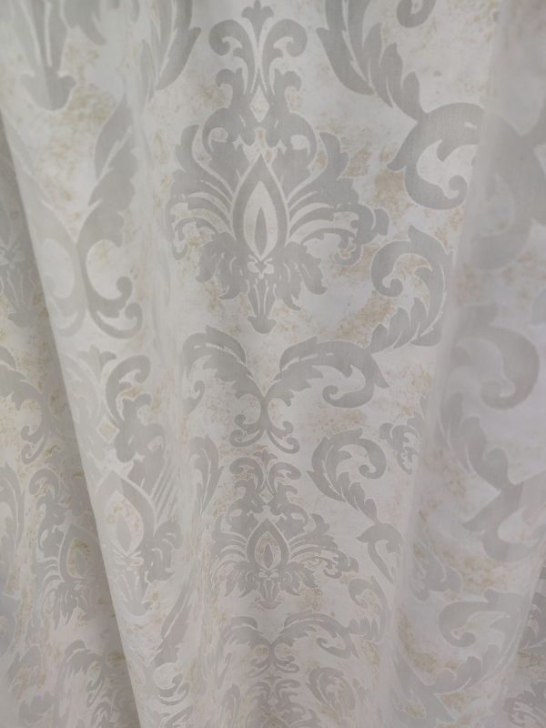 Tenda a Metro in Devorè Base Piombata Altezza 3 Metri Beige - immagine 7