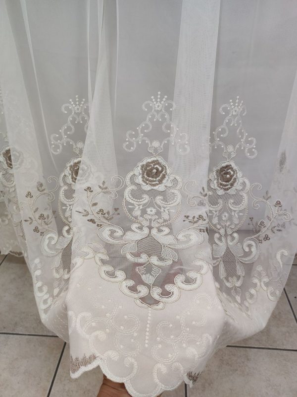 Tenda a Metro in Tulle con Base Orlata Altezza 3 Metri - immagine 4
