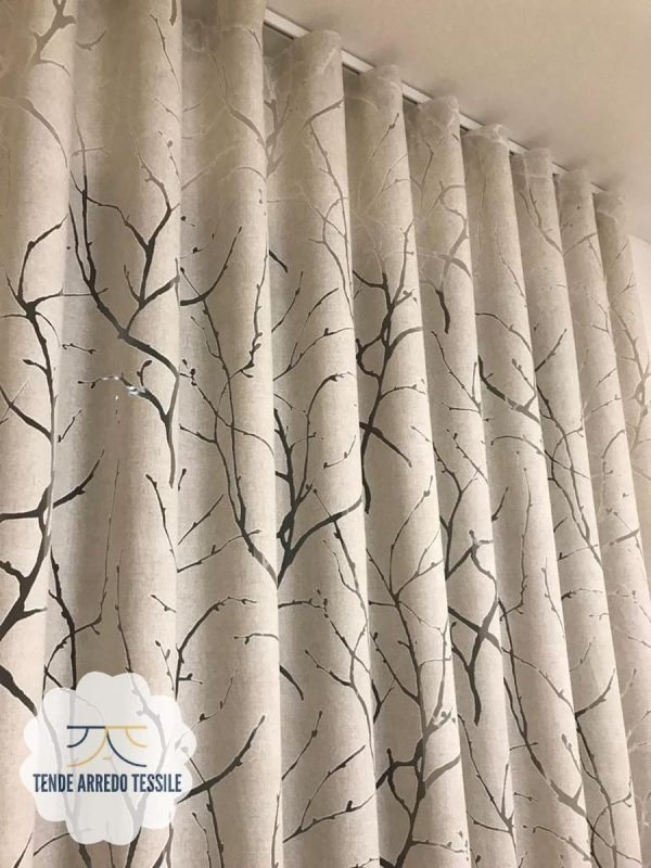 Tenda a Metro in Devorè Base Piombata Beige - immagine 16