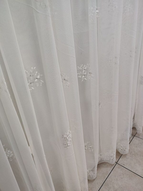 Tenda a Metro in Tulle con Base Orlata Altezza 3 Metri - immagine 13