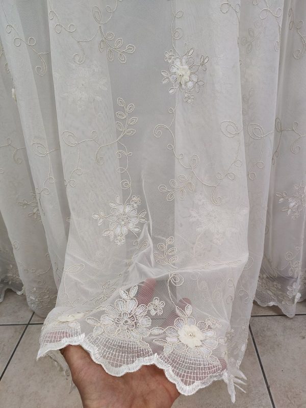Tenda a Metro in Tulle con Base Orlata Altezza 3 Metri - immagine 5