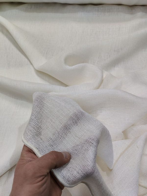Tenda a Metro in Bouclè unito Beige - immagine 3