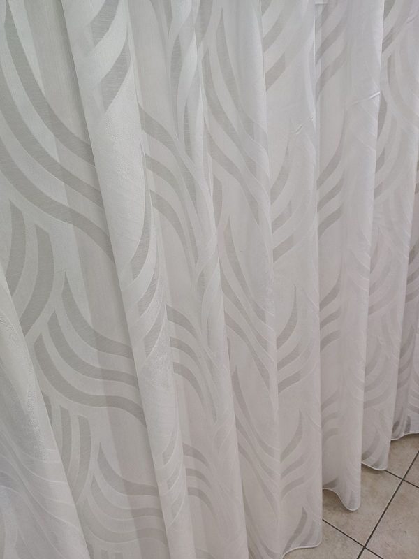 Tenda a Metro in Devorè bianco - immagine 11