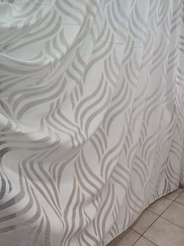 Tenda a Metro in Devorè bianco - immagine 4