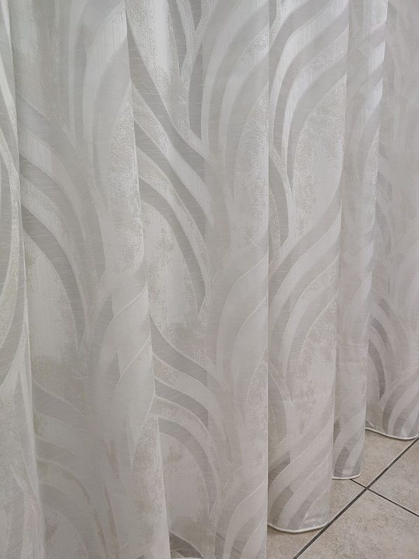 Tenda a Metro in Devorè beige - immagine 15