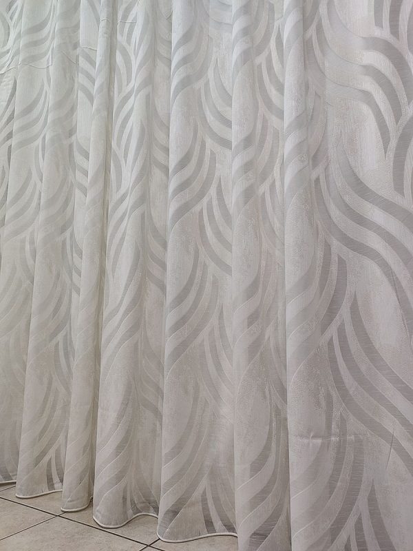 Tenda a Metro in Devorè beige - immagine 9