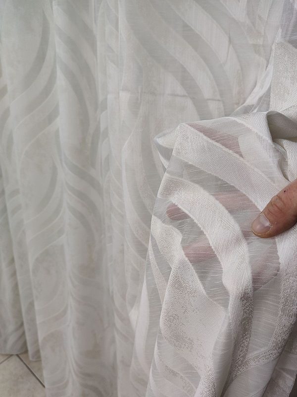 Tenda a Metro in Devorè beige - immagine 3