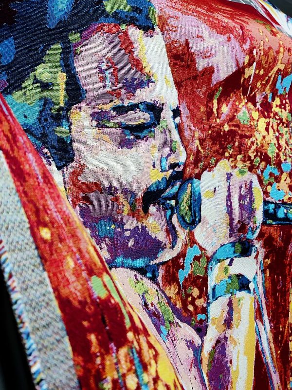 Arazzo da Parete 70 x 125 cm (Freddie Mercury) - immagine 4