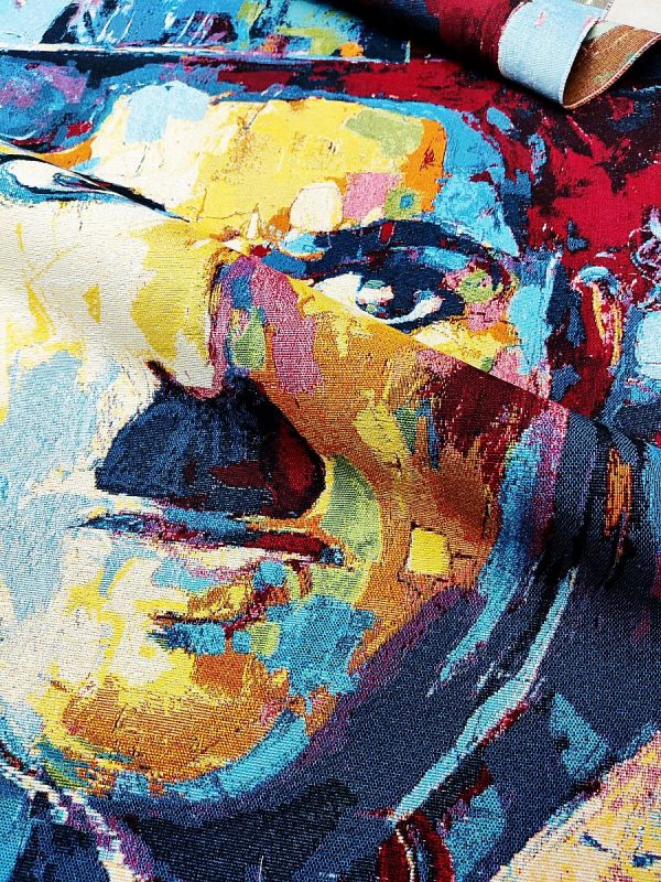 Arazzo da Parete 70 x 125 cm (Charlie Chaplin) - immagine 4