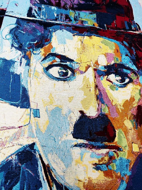 Arazzo da Parete 70 x 125 cm (Charlie Chaplin) - immagine 2