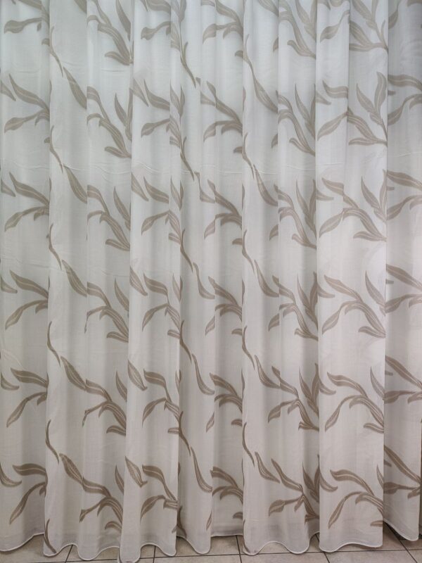 Tenda a Metro in Bouclè Effetto Lino Beige - immagine 17