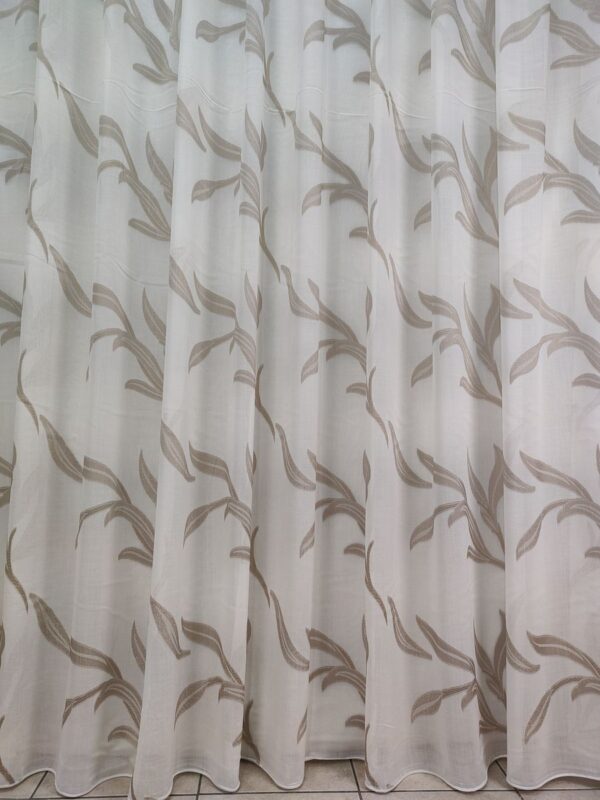 Tenda a Metro in Bouclè Effetto Lino Beige - immagine 15