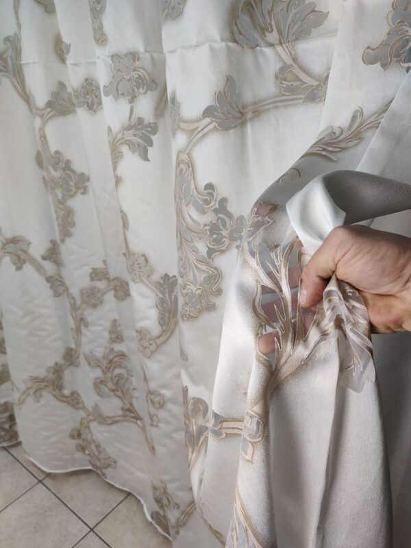 Tenda a Metro in Devorè Beige - immagine 4