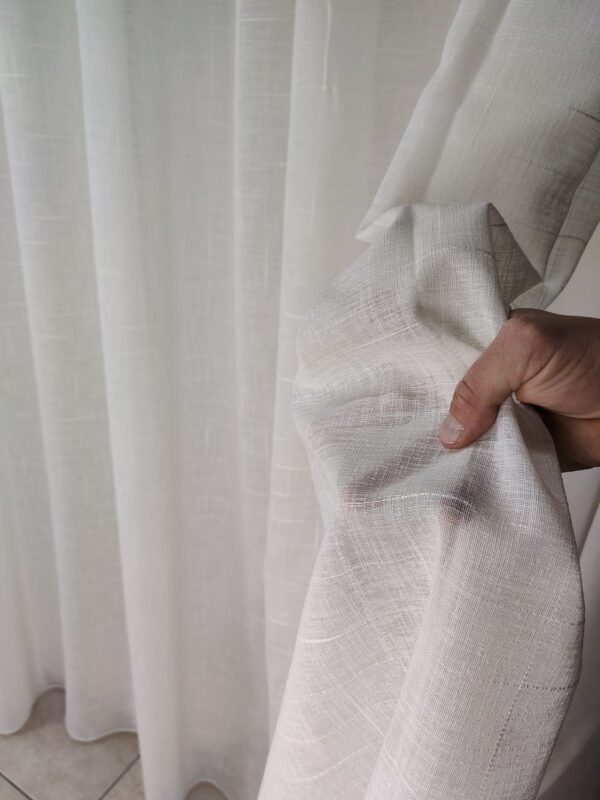 Tenda a Metro in Bouclè unito Beige - immagine 4