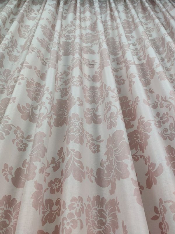 Tenda a Metro in Bouclè Effetto Lino Fiore Rosa - immagine 14