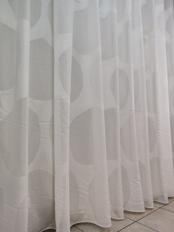 Tenda a Metro in Bouclè Effetto Lino Naturale - immagine 14