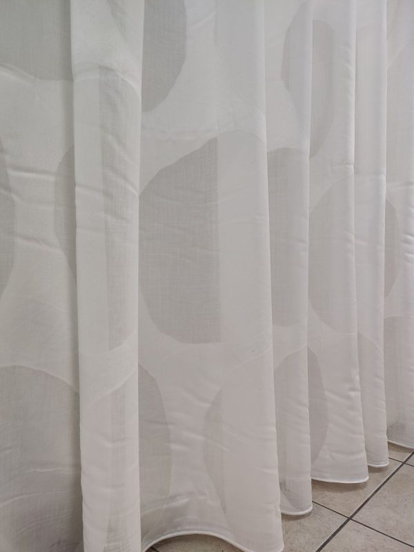 Tenda a Metro in Bouclè Effetto Lino Naturale - immagine 13