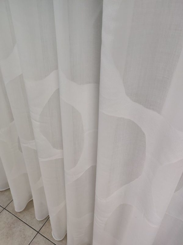 Tenda a Metro in Bouclè Effetto Lino Naturale - immagine 7