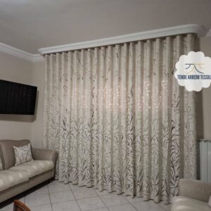 Tenda a Metro in Devorè Beige