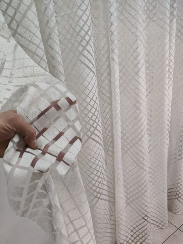 Tenda a Metro in Devorè Bianco - immagine 4