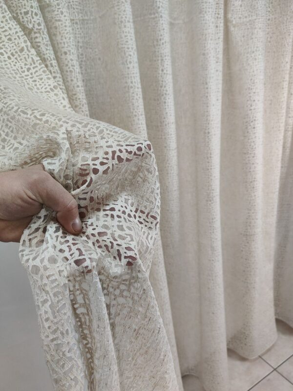 Tenda a Metro in Devorè Beige - immagine 4