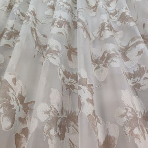 Tenda a Metro in Devorè Fiore Beige
