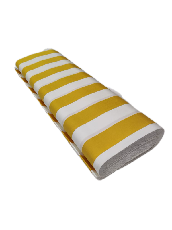 Tende da Sole Esterno a Metraggio  200 cm Idrorepellente GIALLO FASCE