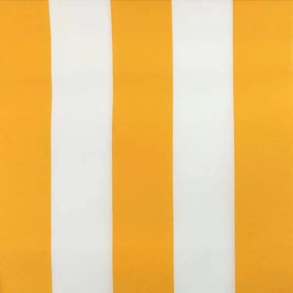 Tende da Sole Esterno a Metraggio  200 cm Idrorepellente GIALLO FASCE - immagine 4