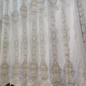 Tenda a Metro in Tulle con Base Orlata Altezza 3 Metri