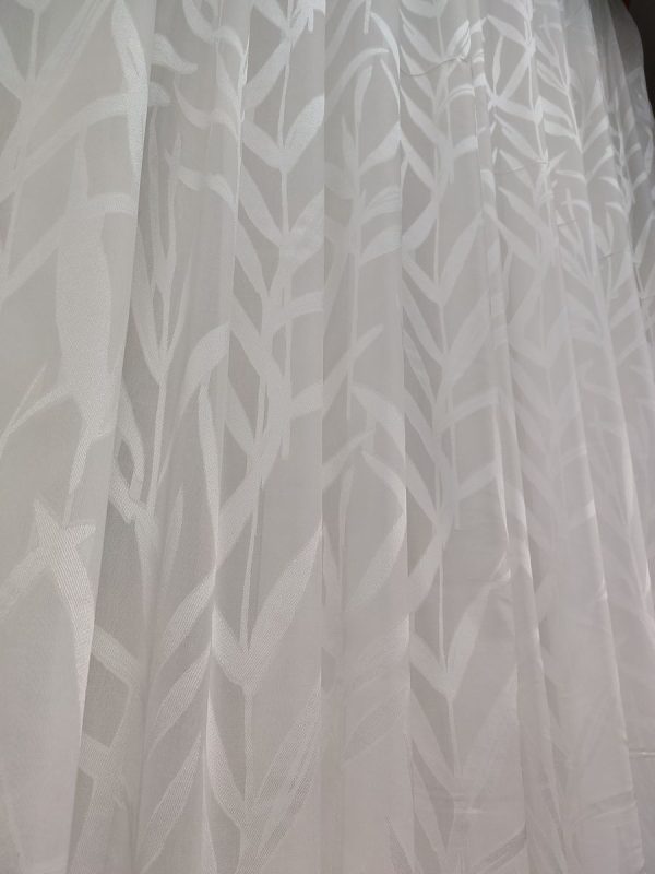 Tenda a Metro in Bouclè Effetto Lino Naturale - immagine 12