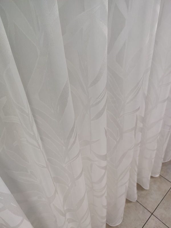 Tenda a Metro in Bouclè Effetto Lino Naturale - immagine 11