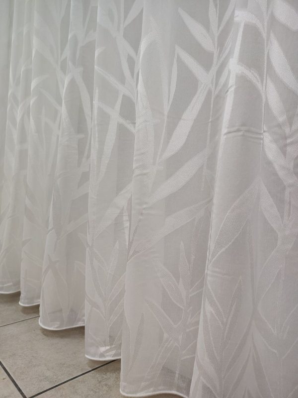 Tenda a Metro in Bouclè Effetto Lino Naturale - immagine 8