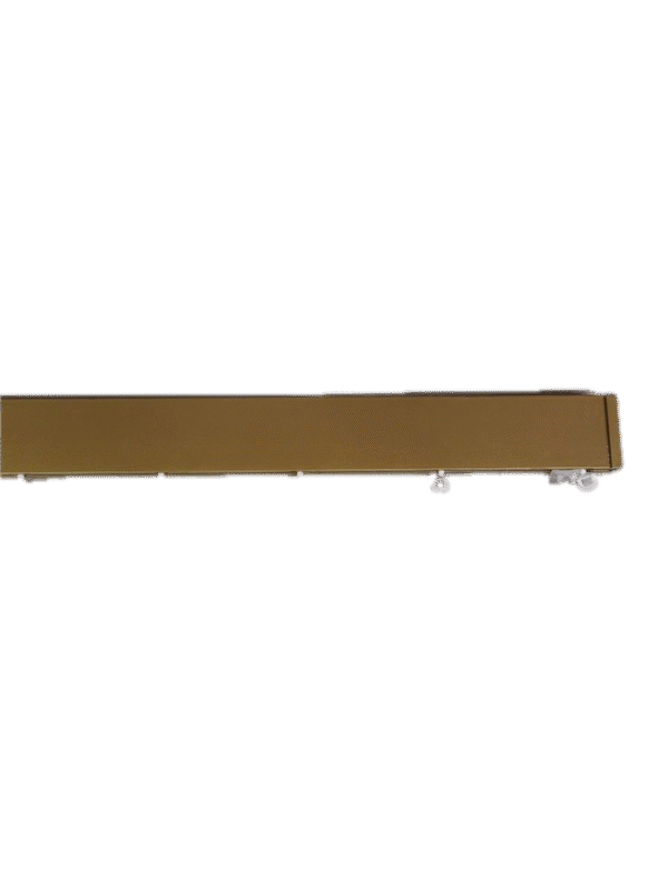 Binario per Tenda in Alluminio Sistema a Onda a Soffitto Oro - immagine 4