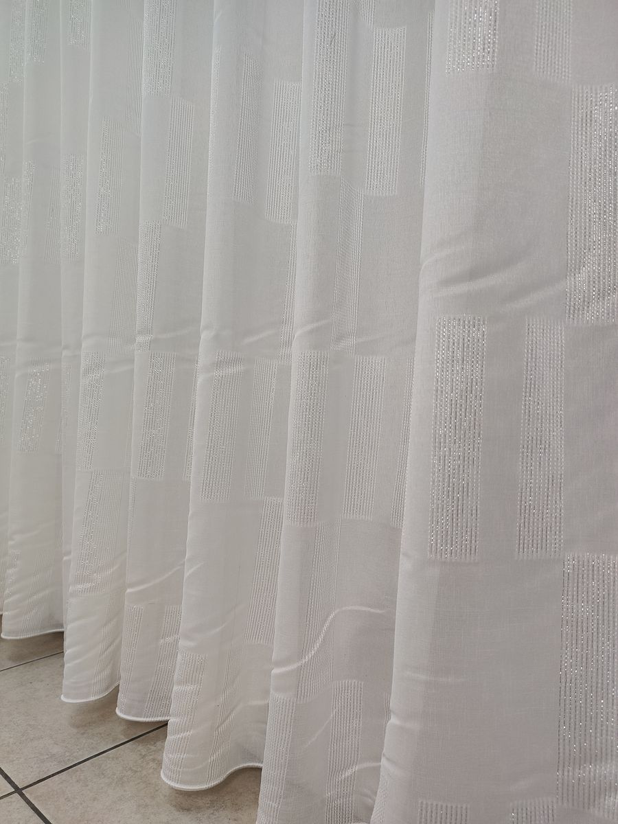 tenda a metro effetto lino argento 7 Tenda a Metro effetto lino Argento - immagine 7