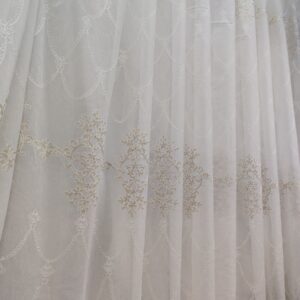 Tenda a Metro in Bouclè Effetto Lino Oro