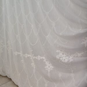 Tenda a Metro in Bouclè Effetto Lino Naturale