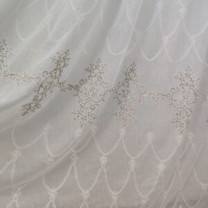 Tenda a Metro in Bouclè Effetto Lino Tortora