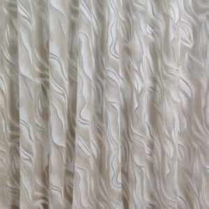 Tenda a Metro in Devorè Altezza 3 Metri Effetto lino Tortora