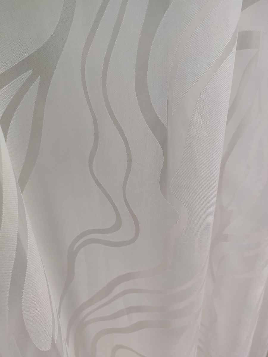 tenda a metro in devorè altezza 3 metri effetto lino bianco 11 Tenda a Metro in Devorè Altezza 3 Metri Effetto lino Bianco - immagine 11