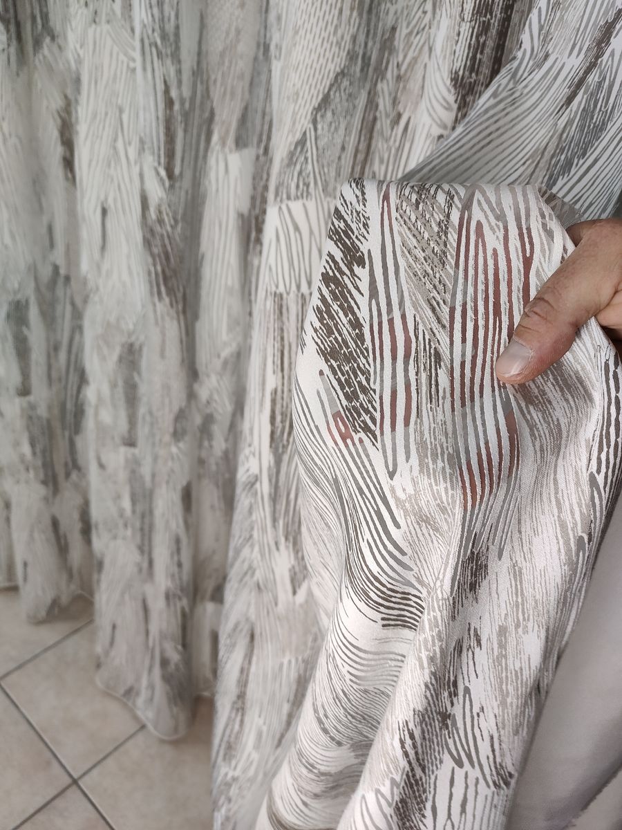 tenda a metro in devorè altezza 3 metri grigio 3 Tenda a Metro in Devorè Altezza 3 Metri Grigio - immagine 3