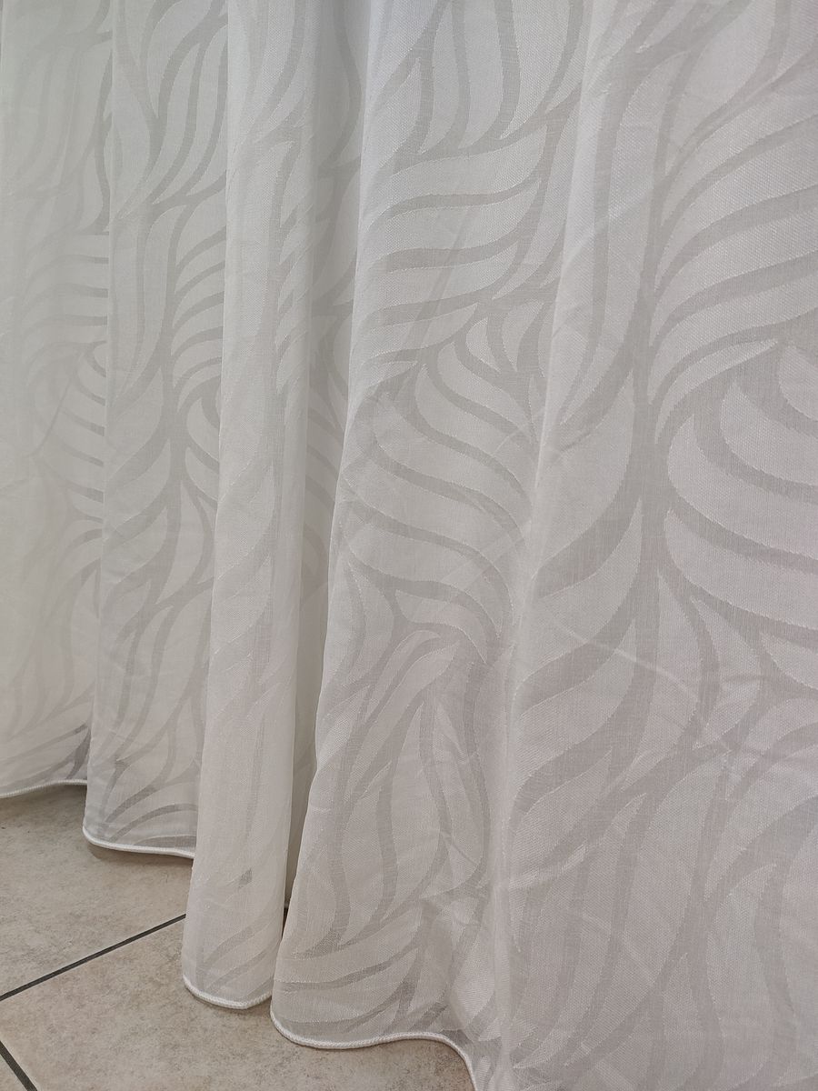 tenda a metro in devorè altezza 3 metri effetto lino col. naturale 8 Tenda a Metro in Devorè Altezza 3 Metri Effetto lino Col. Naturale - immagine 8