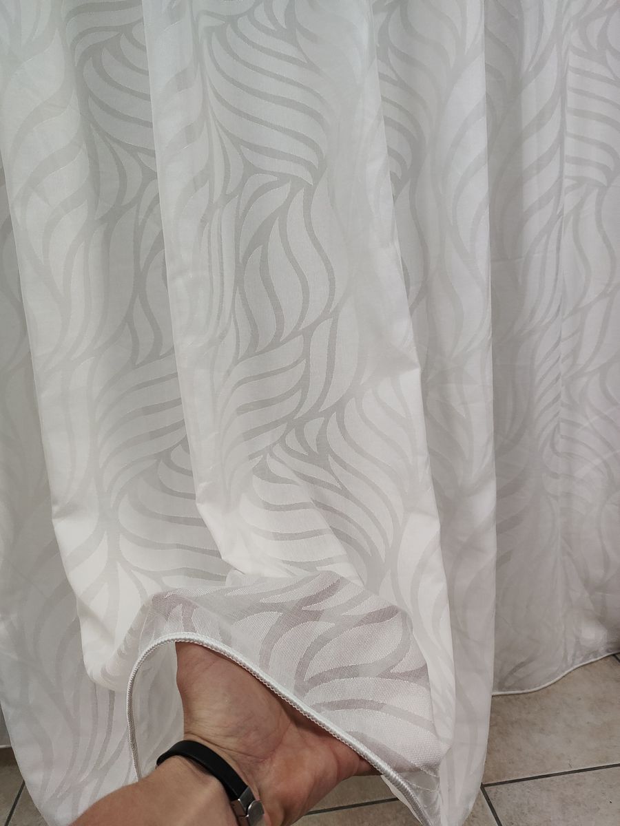 tenda a metro in devorè altezza 3 metri effetto lino col. naturale 5 Tenda a Metro in Devorè Altezza 3 Metri Effetto lino Col. Naturale - immagine 5