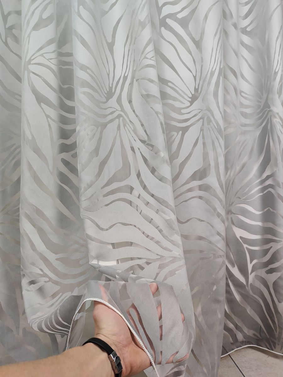 tenda a metro in devorè altezza 3 metri grigio 5 Tenda a Metro in Devorè Altezza 3 Metri Grigio - immagine 5