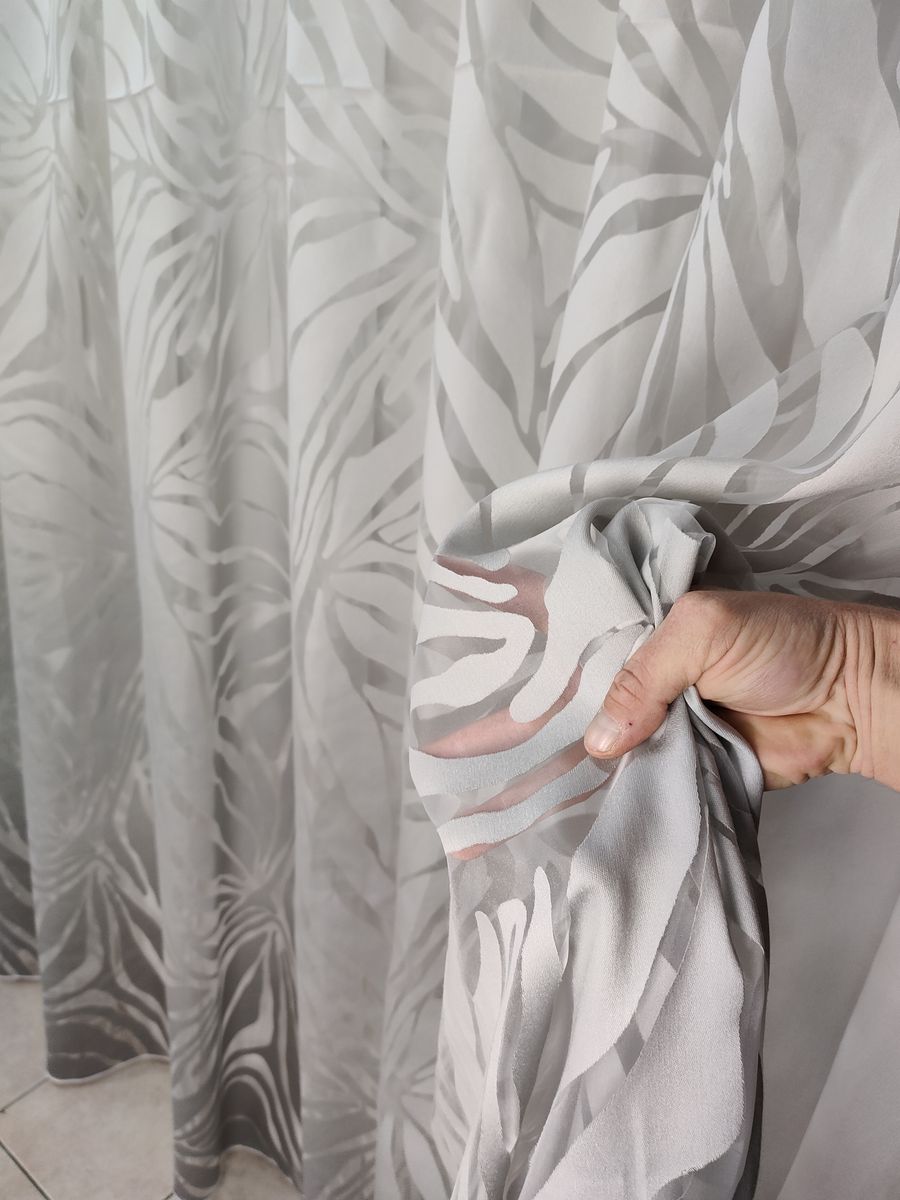 tenda a metro in devorè altezza 3 metri grigio 3 Tenda a Metro in Devorè Altezza 3 Metri Grigio - immagine 3